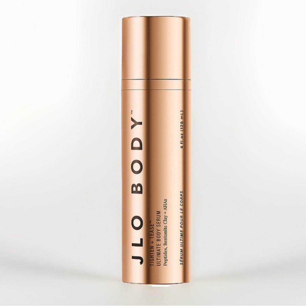 JLo‎ Beauty Tighten + Tease Ultimate Body Serum Peptides AHAs 4 oz NEW SEALED